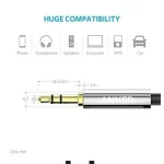 کابل انتقال صدا  3.5 میلی متری AUX انکر مدل A7123 با طول 1.2 متر - Image 2