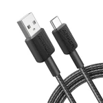 کابل USB به Type C انکر سری 322 مدل A81H5 طول 0.9 متر