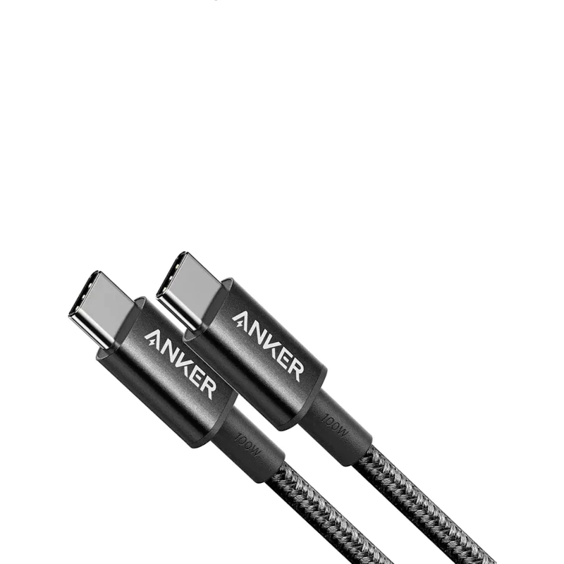 کابل تایپ سی به تایپ سی انکر مدل a8756 طول 1 متر - image 1