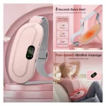 ماساژور قاعدگی اورجینال ویبره حرارت وکیوم تسکین درد کمر و شکم Massager Intelligent Beltpalace - 4