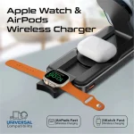 پاوربانک بی سیم 10000 میلی آمپر 3 کاره پرومیت مدل POWERPACK-FOLD - 6