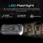 جامپ استارتر خودرو و پاوربانک پرومیت مدل SPARKTANK-20 ظرفیت 20000 میلی آمپر ساعت - 6