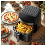 سرخ کن بدون روغن (هواپز) 8 لیتری درما مدل Deerma Air Fryer 8L DEM-KZ150W - Image 5