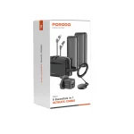 پک 6 در 1 پاوربانک، کابل شارژ، هولدر مگنتی ، آداپتور پرودو مدل Porodo Essentials 6 in 1 Ultimate Combo PD-PBFCH071-CB - Image 6