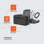 پک 6 در 1 پاوربانک، کابل شارژ، هولدر مگنتی ، آداپتور پرودو مدل Porodo Essentials 6 in 1 Ultimate Combo PD-PBFCH071-CB - Image 9