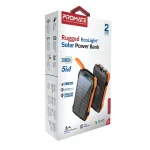 پاور بانک پنل خورشیدی پرودو مدل Porodo Power Bank 4 Panel Solar PBFCH070ظرفیت 20000 میلی آمپر ساعت - Image 4