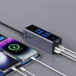 مبدل برق اینورتر و فندکی خودرو 300 وات پاورولوژی مدل PWCUQC038 - 4