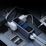 مبدل برق اینورتر و فندکی خودرو 300 وات پاورولوژی مدل PWCUQC038 - 3