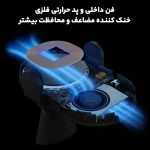 پایه نگهدارنده و شارژر بی سیم گوشی موبایل شیائومی مدل W03ZM - Image 2