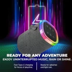 اسپیکر بلوتوثی قابل حمل نورث پلاس مدل North Plus Sound Wave 24 - 8