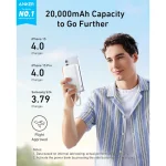 پاوربانک 20000 میلی آمپر 30 واتی به همراه کابل انکر Anker A1689 - 2