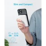 پاوربانک 5000 میلی آمپر انکر مدل Anker 321 MagGO A1616 - 3