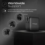 شارژر دیواری 100 وات پرومیت مدل GANPORT4-100PD - 2