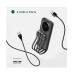 پاوربانک گرین لاین ظرفیت 10000 میلی آمپر ساعت مدل Power Bank Green Lion Power Pulse - Image 4