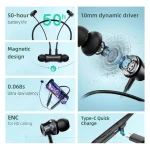 هندزفری گردنی کیو سی وای مدل C2 - Image 11