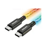 کابل شارژر C to C فیلیپس مدل Philips DLC5140C با طول 1.2 متر - Image 3