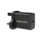 شارژر دیواری GaN فیلیپس مدل DLP5312NB ، قدرت 30 وات، USB-C PD + کابل Type-C یک‌متری بافته‌شده - Image 2