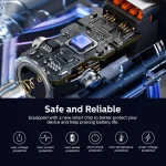 شارژر فندکی فیلیپس مدل DLP5522C توان 60 وات (دو پورت USB-C بدنه فلزی) - Image 5