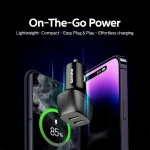 شارژر فندکی فیلیپس مدل DLP5522C توان 60 وات (دو پورت USB-C بدنه فلزی) - Image 6
