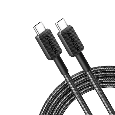 کابل تبدیل USB-C به USB-C انکر مدل A81F6H11 طول 1.8 متر