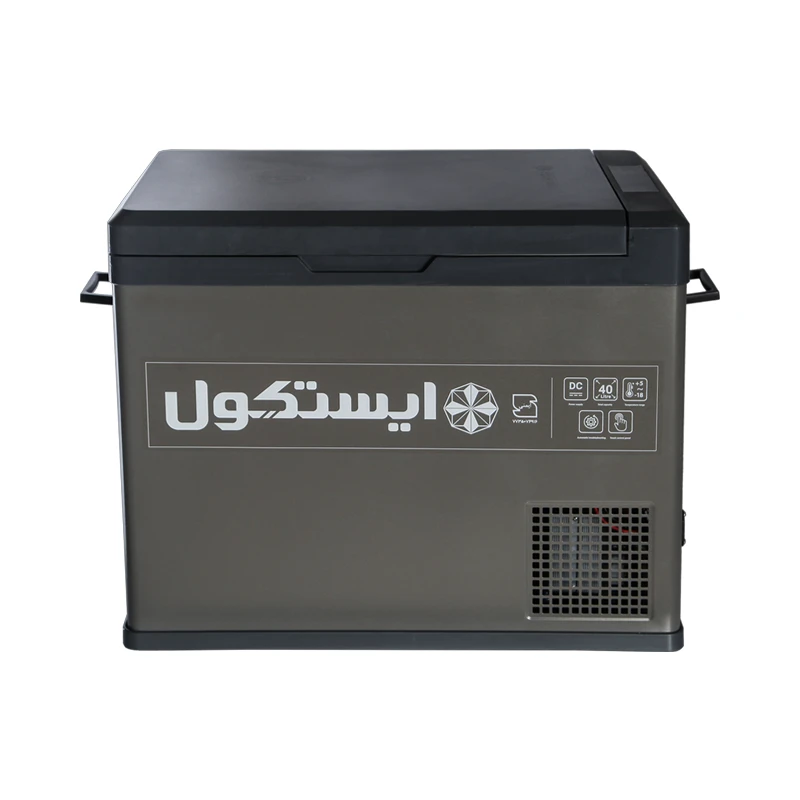 یخچال فریزر خودرو ایستکول ۵+ تا ۱۸- درجه مدل tm-۴۰۴۰-dc - image 1