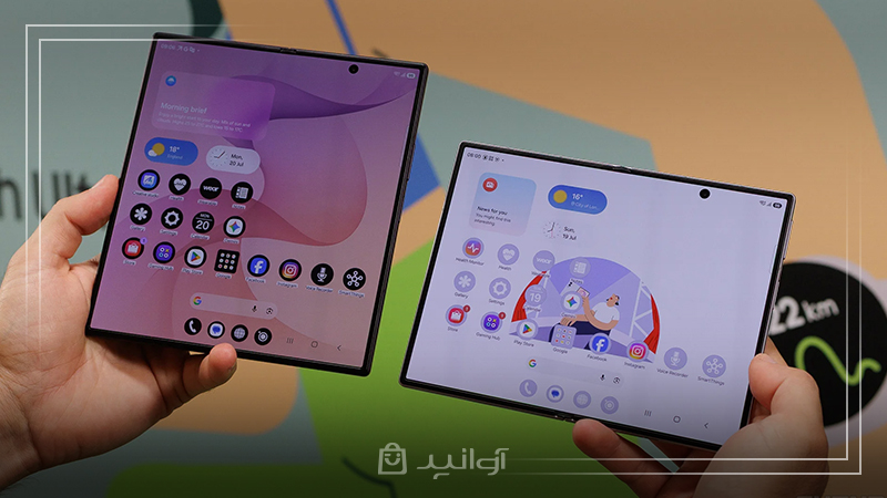 مقایسه z fold8 ultra و z fold8 در یک نگاه