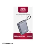پاوربانک 45 وات تی سی اچ مدل Compact 2045 ظرفیت 20000 میلی‌آمپرساعت - Image 7