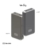 پاوربانک 45 وات تی سی اچ مدل Slim 2045 ظرفیت 20000 میلی‌آمپرساعت - Image 5